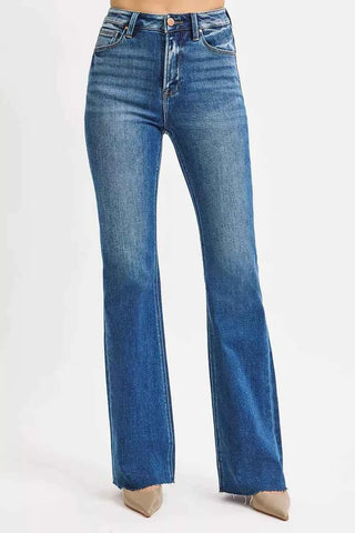 RISEN High Rise Flare Jeans