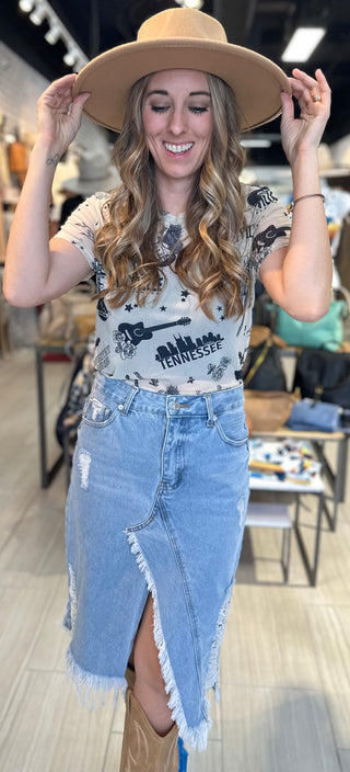 Nashville Nights Top - White Lily Boutique