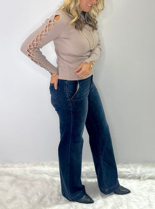 Judy Blue Classic Dark Wash Trouser Jeans