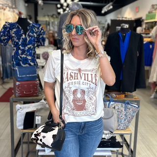 Nashville Music City Tee - White Lily Boutique