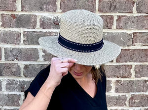 Woven Spring Summer Hat