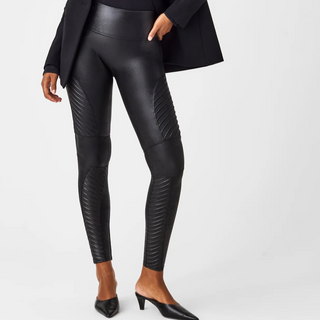Faux Leather Moto Leggings