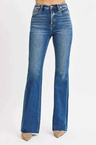 RISEN High Rise Flare Jeans