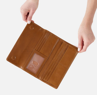 Jill Large Trifold Wallet - White Lily Boutique
