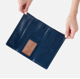 Jill Large Trifold Wallet - White Lily Boutique