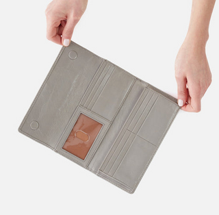 Jill Large Trifold Wallet - White Lily Boutique