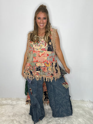 Meadow Wind Top - Parchment by Jaded Gypsy