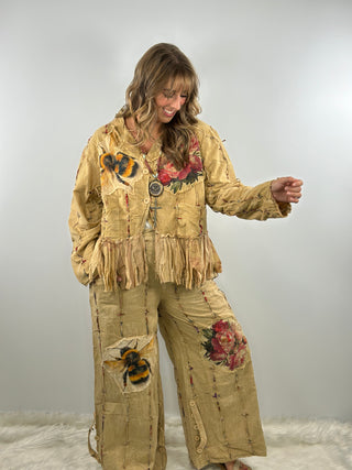 Meadow Wind Top - Parchment by Jaded Gypsy