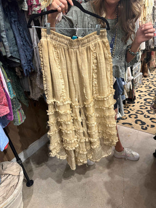 Jaded Gypsy Serene Sands Pants in Olive