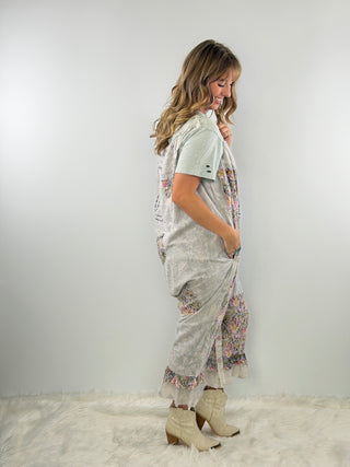 Sunlit Meadow Artisanal Patchwork Romper by Jaded Gypsy