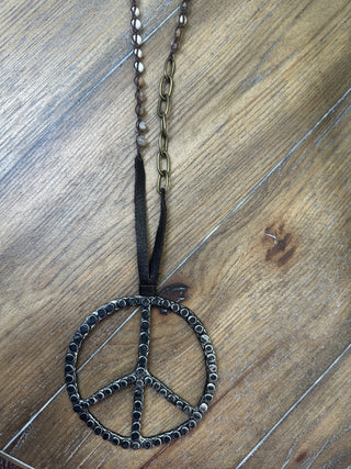 Jaded Gypsy Peace Necklace