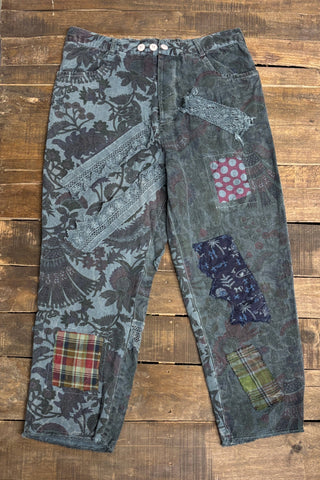 Painted Clover Artisanal Patchwork Pants | Jaded Gypsy Boho-Luxe