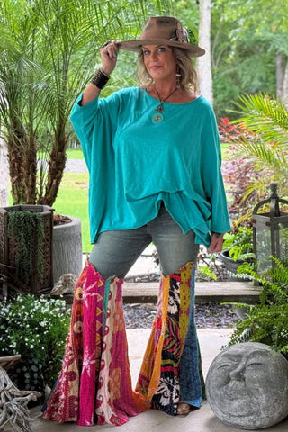 Be Free Top - Turquoise by Jaded Gypsy