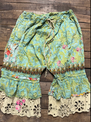 Jaded Gypsy Faded Garden Bloomers Ocean