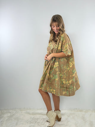 Golden Meadow Tunic Floral by Jaded Gypsy