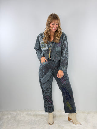 Painted Clover Artisanal Patchwork Pants | Jaded Gypsy Boho-Luxe