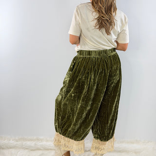 Jaded Gypsy Vintage Romance Bloomers - Olive