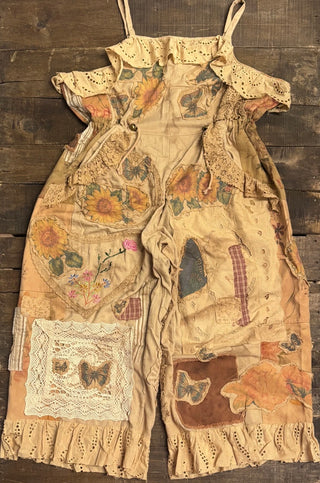 Floral Meadows Overalls - Exclusive Limited Edition- House of Jaded Gypsy