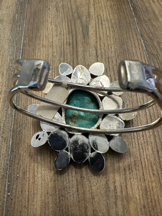 Rare Bird Turquoise Navajo Cuff Bracelet