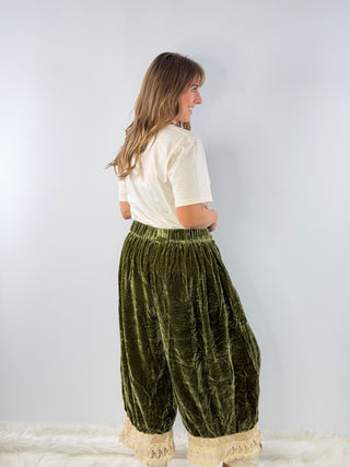 Jaded Gypsy Vintage Romance Bloomers - Olive