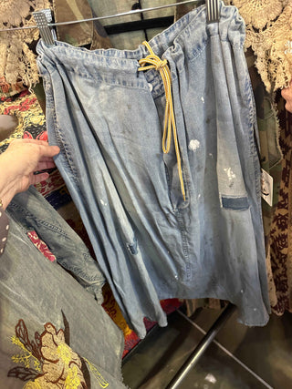 Earth song Harem Pants - Chambray