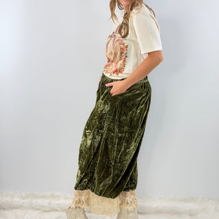 Jaded Gypsy Vintage Romance Bloomers - Olive
