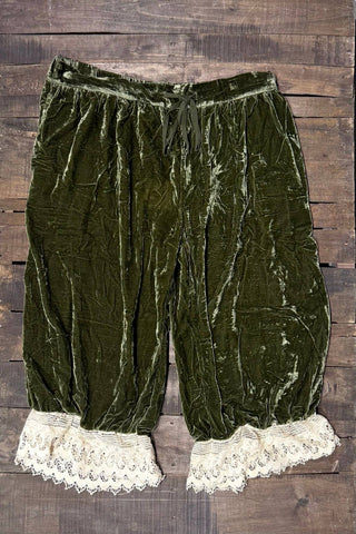 Jaded Gypsy Vintage Romance Bloomers - Olive