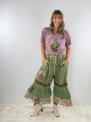 Jaded Gypsy Faded Garden Bloomers Ocean