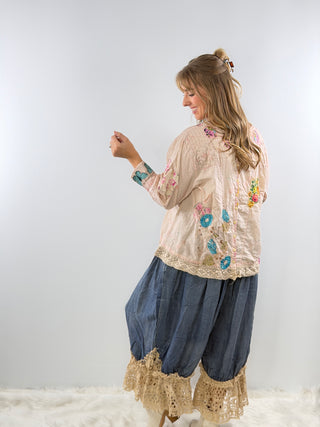 Jaded Gypsy Gilded Bloom Top - Flutter