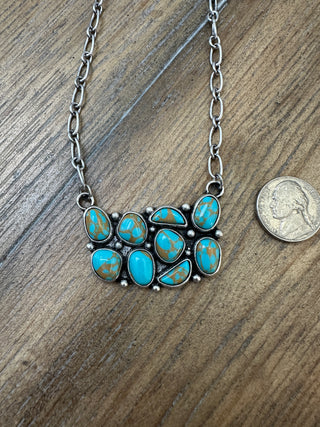 Turquoise Design Necklace
