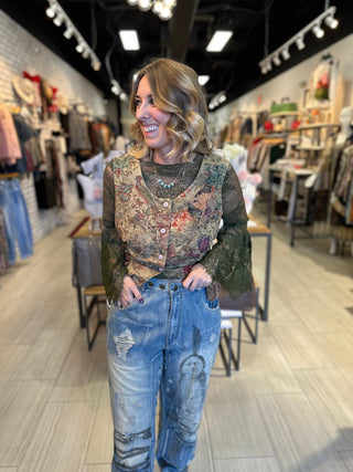 Jaded Gypsy Enchanted Fields Boho Tank Vest