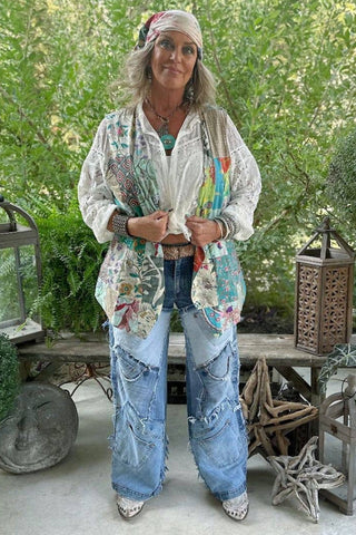 Patched On Up Jeans by Jaded Gypsy