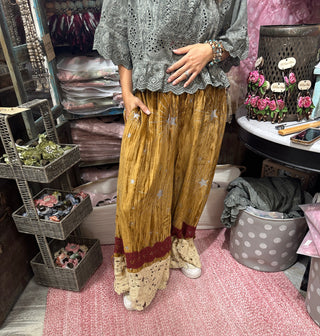 Mustard Velvet Bloomers with Stars | Jaded Gypsy