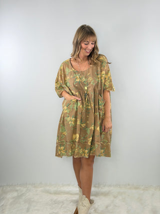 Golden Meadow Tunic Floral by Jaded Gypsy