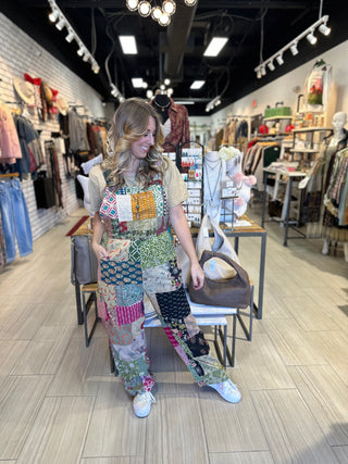 Jaded Gypsy Patchwork Dreams Overalls