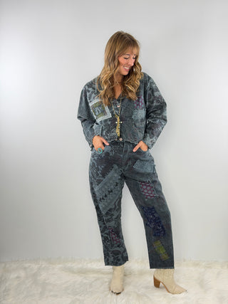 Painted Clover Artisanal Patchwork Pants | Jaded Gypsy Boho-Luxe