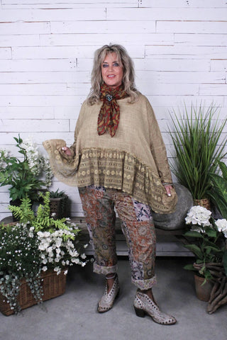 Meadow Wind Top, Oatmeal | Jaded Gypsy