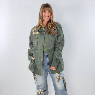 Jaded Gypsy Field Notes Shirt - Olive