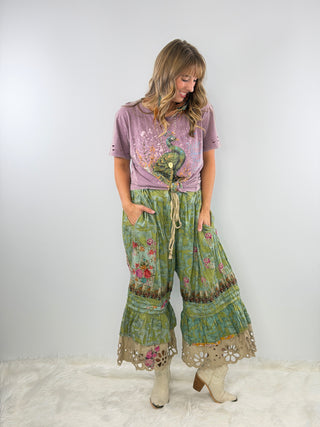 Jaded Gypsy Faded Garden Bloomers Ocean