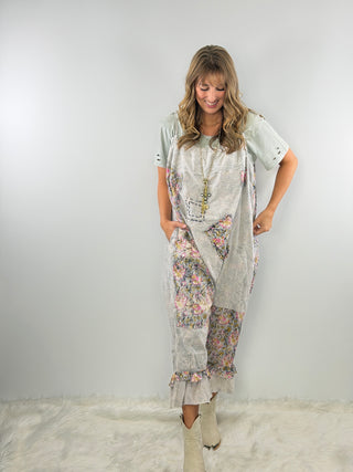 Sunlit Meadow Artisanal Patchwork Romper by Jaded Gypsy