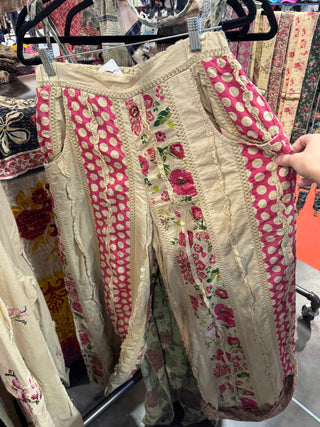 Jaded Gypsy Garden Day Dreamer | Reversible Artisan Cotton Trousers