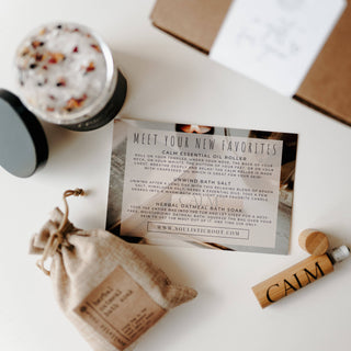 Christmas & Holiday Gift Set – Relaxation & Self Care