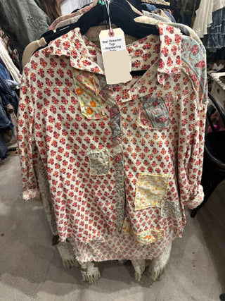 Jaded Gypsy Star Dreamer Top - Wandering Dots