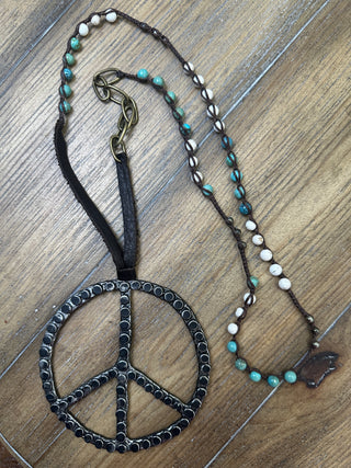 Jaded Gypsy Peace Necklace