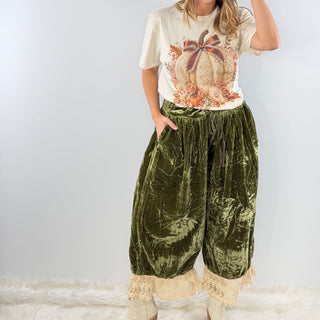 Jaded Gypsy Vintage Romance Bloomers - Olive