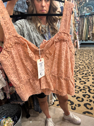 Jaded Gypsy Luminous Tank - Rose