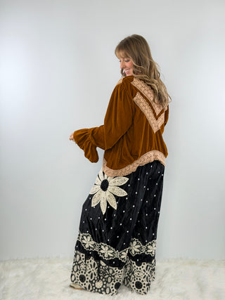 Lucky Penny Velvet Jacket by Rare Bird