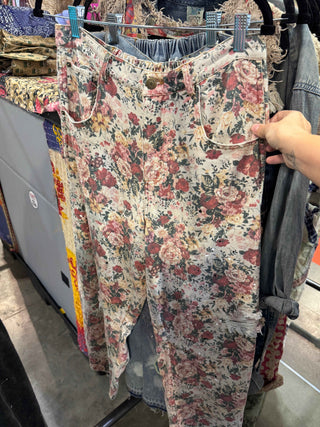 Barrel of Dreams Jeans - Rose Garden - Jaded Gypsy