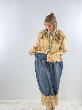 Jaded Gypsy Enchanted Bloomers - Chambray