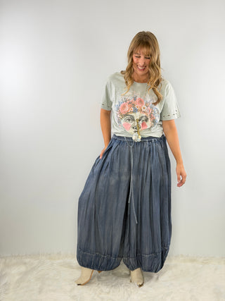 Bubble Dreams Pants - Chambray by Jaded Gypsy